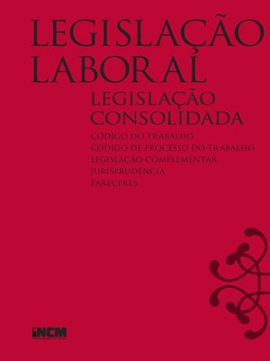 cover image of Legislação Laboral